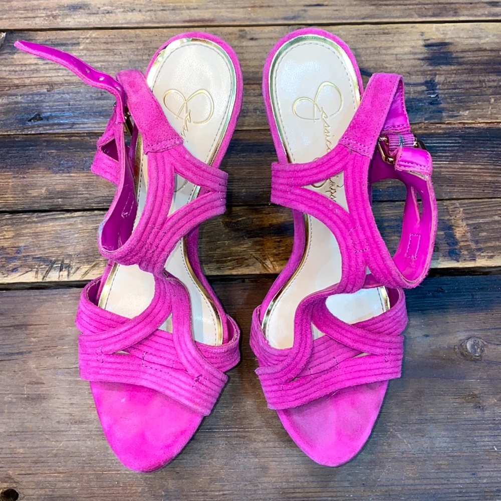 Magenta Jessica Simpson Heels